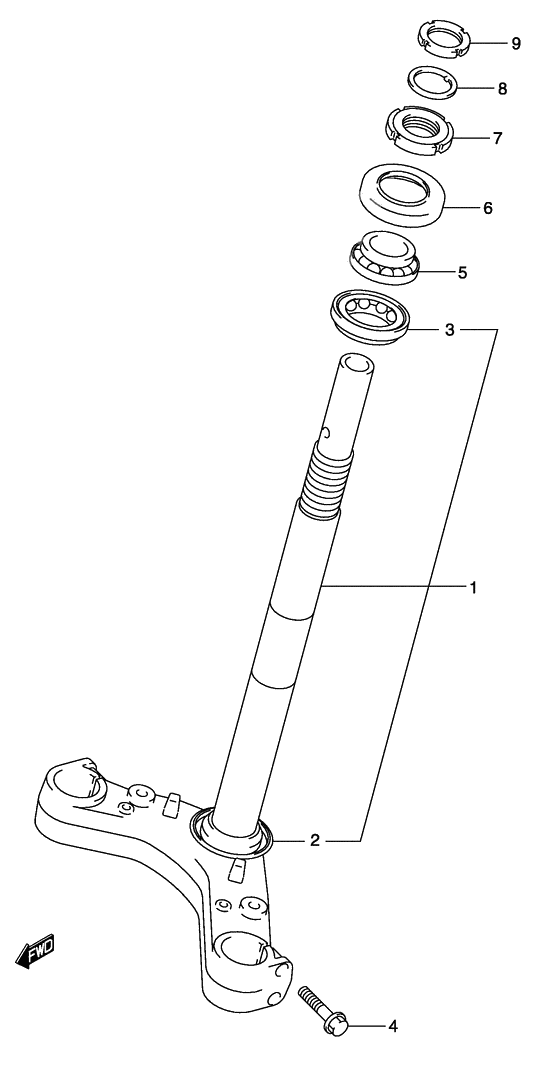 Steering stem