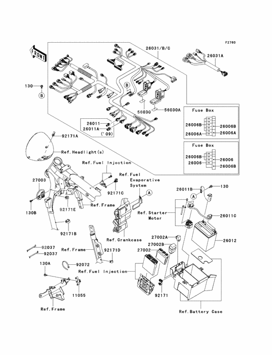 Chassis electrical equipment