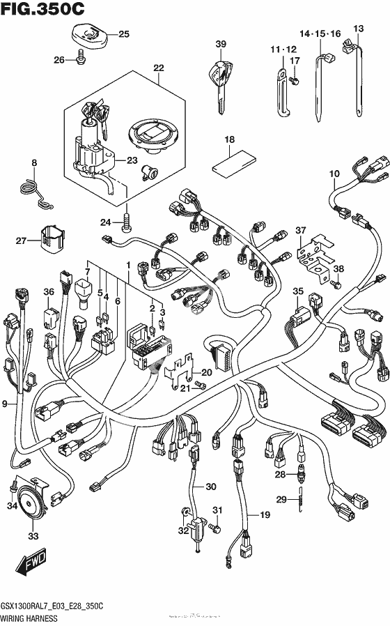 Wiring Harness (Gsx1300Ral7 E33)