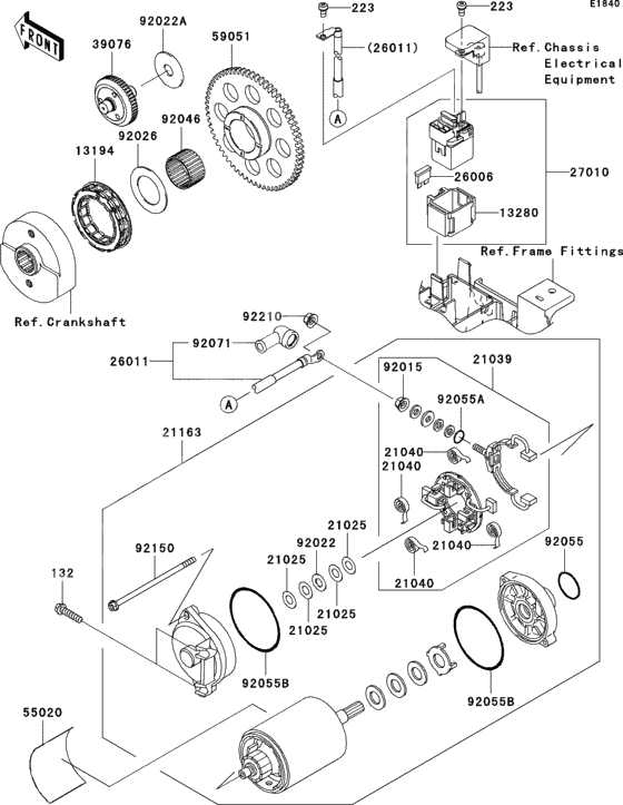 Starter motor