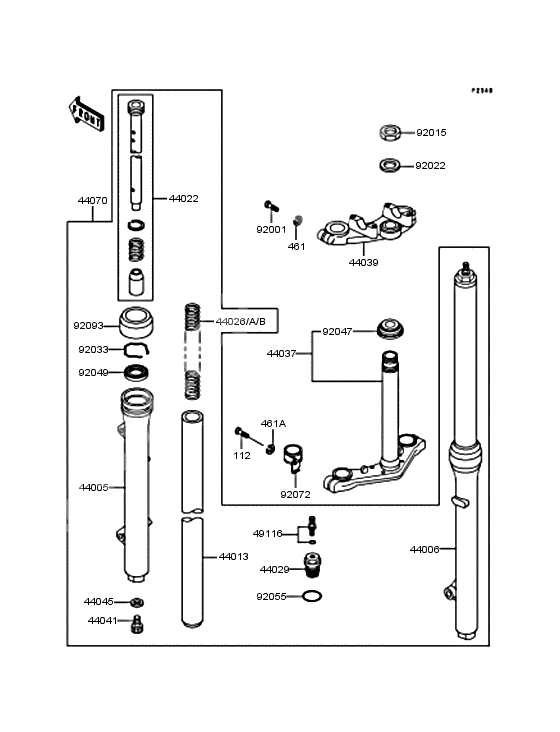 Front fork