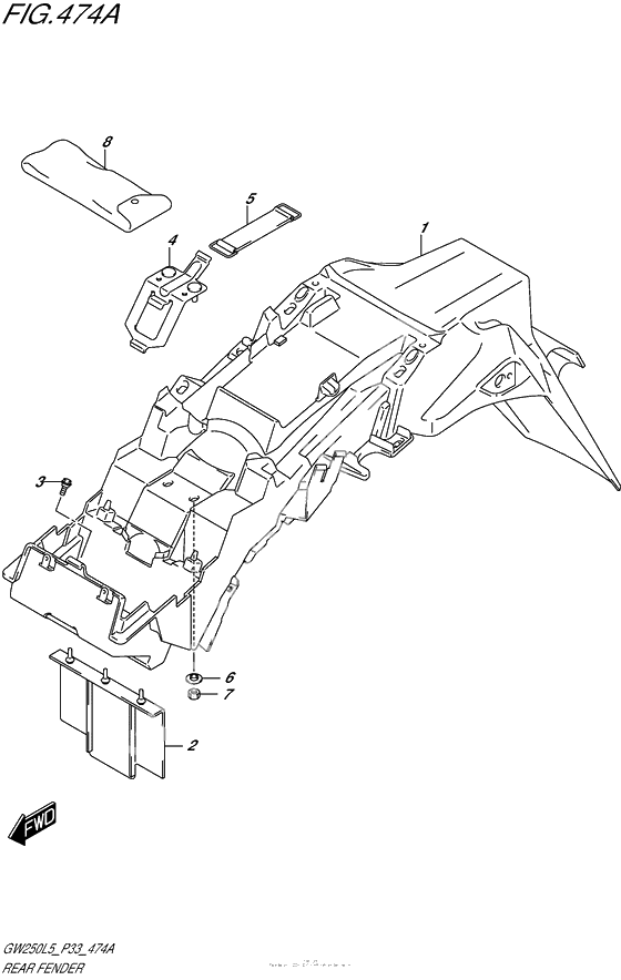 Заднее крыло