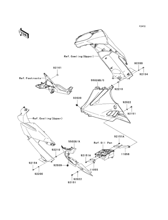 Cowling lowers