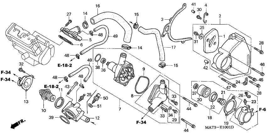 Water pump              

                  W/X/Y/1/2/3/4