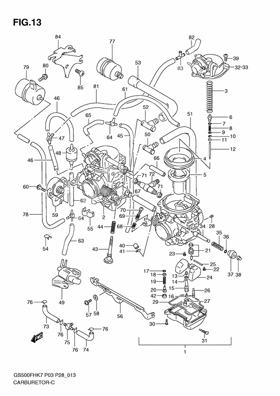 Carburetor assy