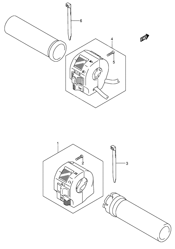 Handle switch              

                  Model k5/k6