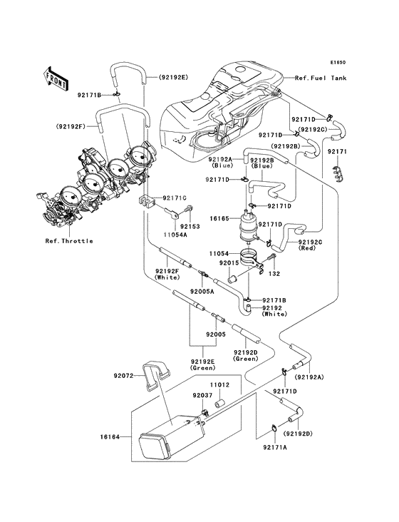 Fuel evaporative system              

                  Ca