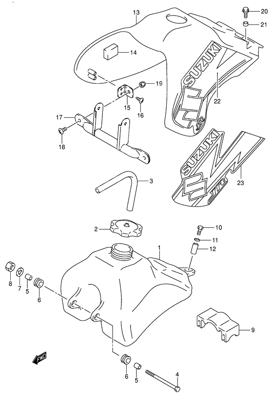 Tank fuel              

                  Model k2/k3