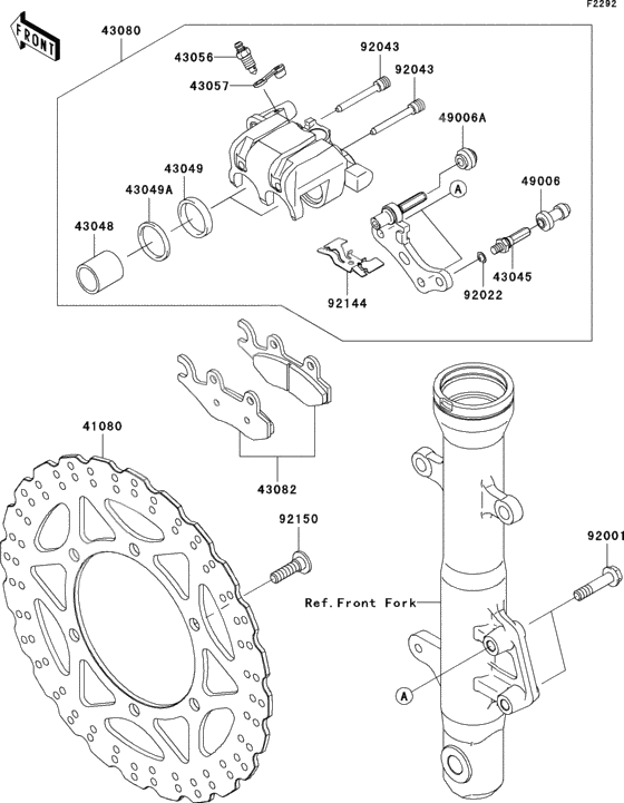 Front brake