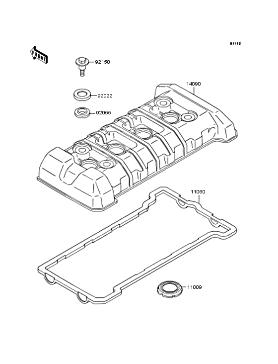 Cylinder head cover