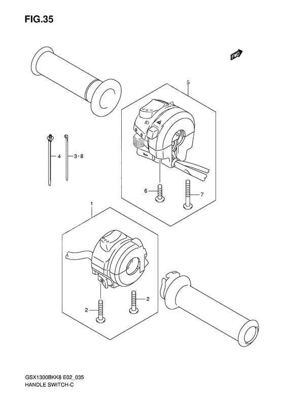 Handle switch