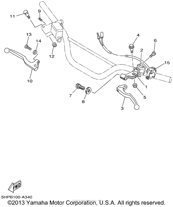 Handle switch lever              

                  2