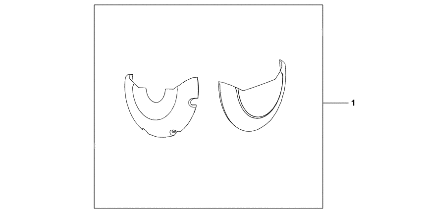 Crancase protector set