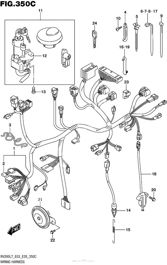 Wiring Harness (Rv200L7 E33)