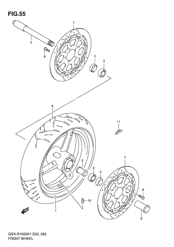 Transom + tube              

                  Gsx-r1000k1