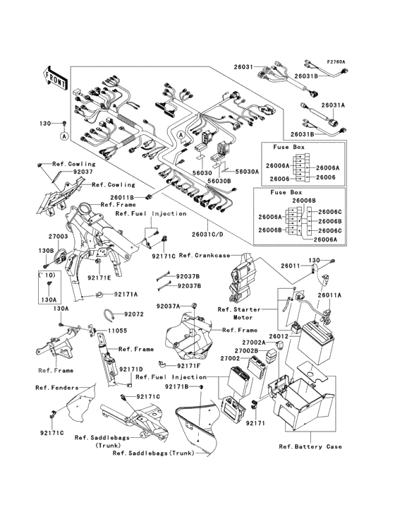 Chassis electrical equipment(baf/bbf)