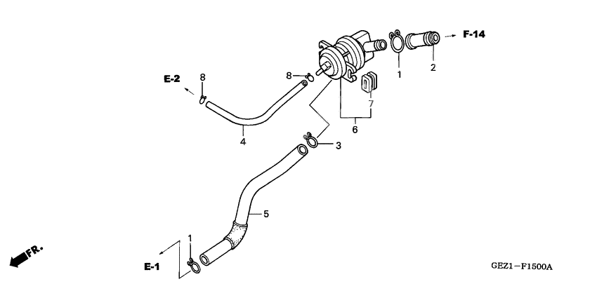Air injection cont. valve