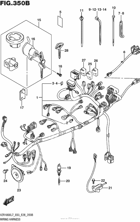 Wiring Harness (Vzr1800Bzl7 E03)