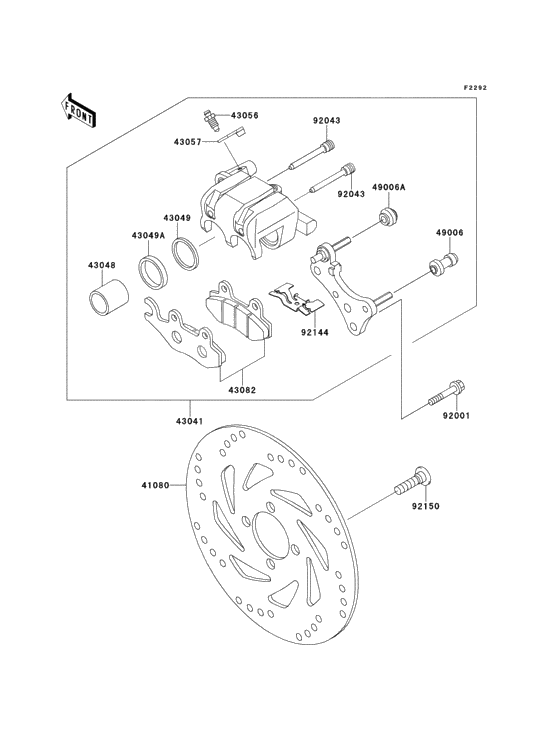 Front brake