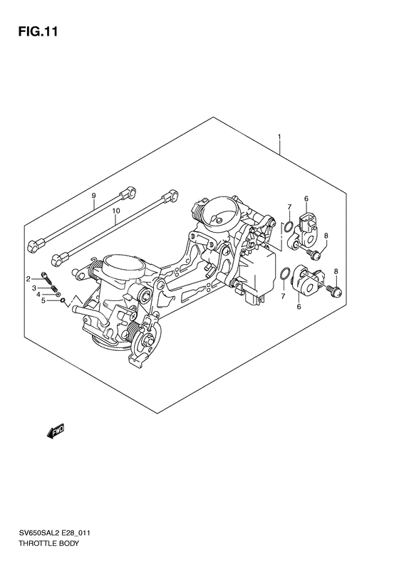 Throttle body