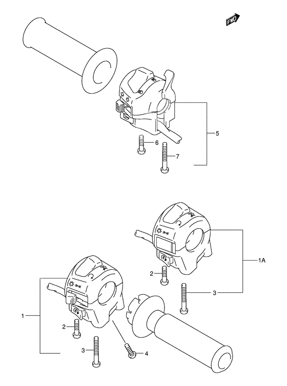 Handle switch              

                  Model y/k1/k2