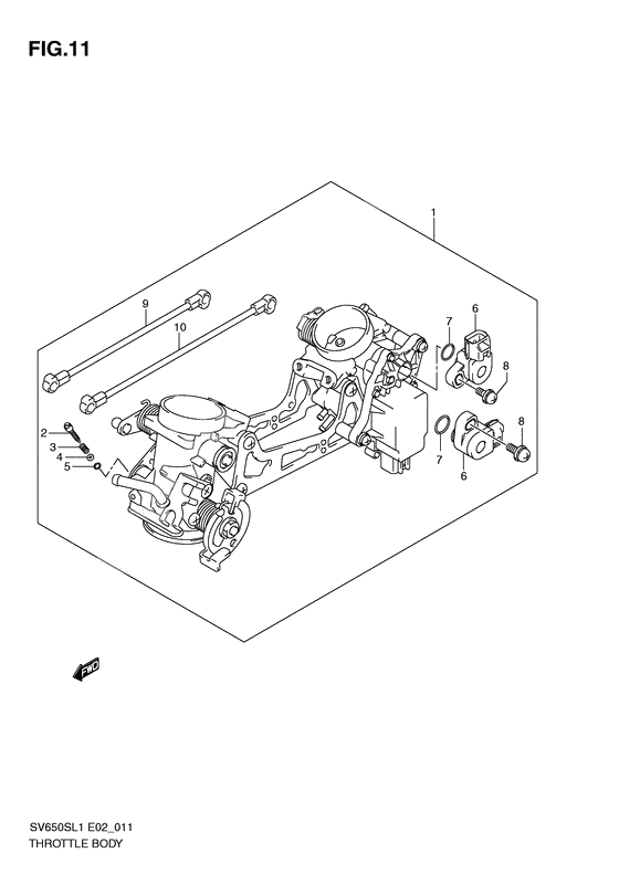 Throttle body