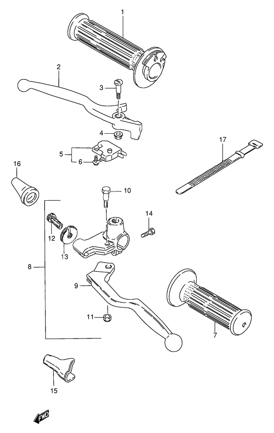 Handle lever              

                  Model t/w/x