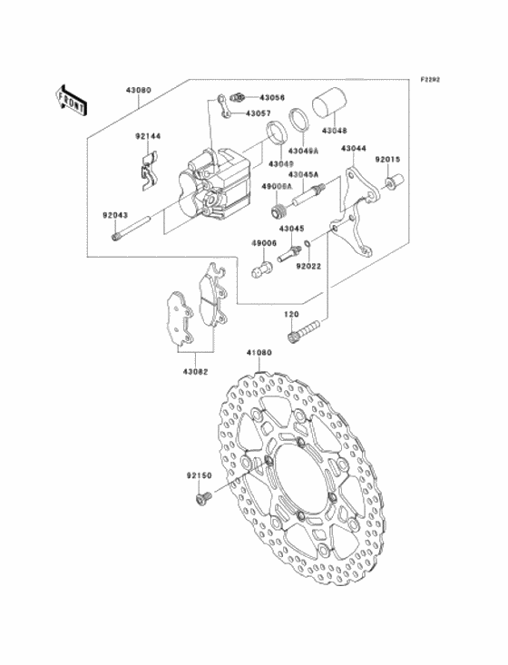 Front brake