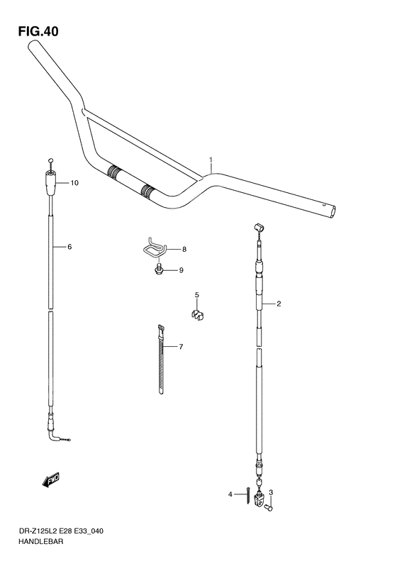 Handlebar              

                  Dr-z125ll2 e33