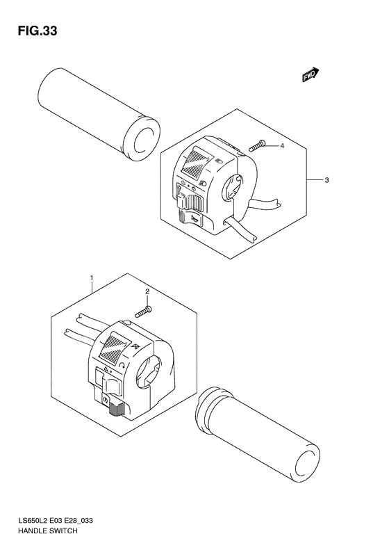 Handle switch