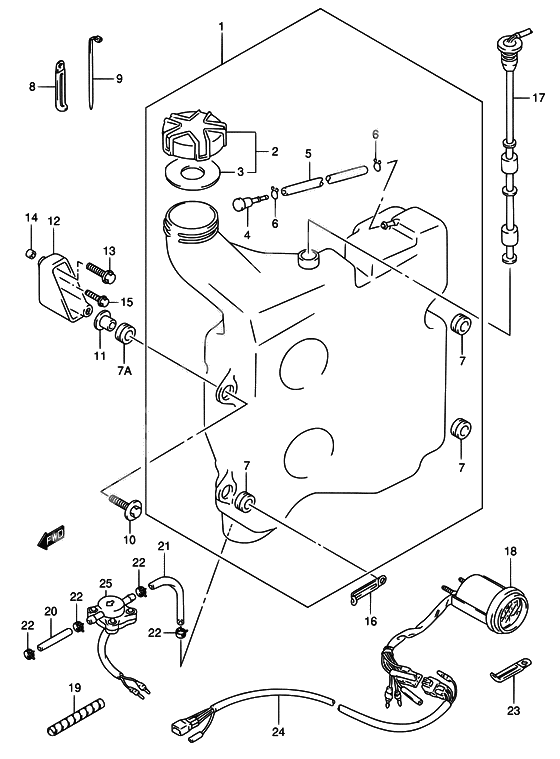 Oil tank