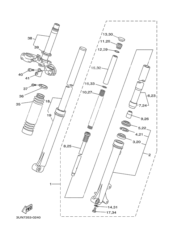 Front fork