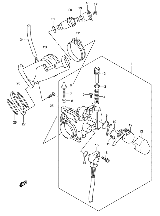 Throttle body