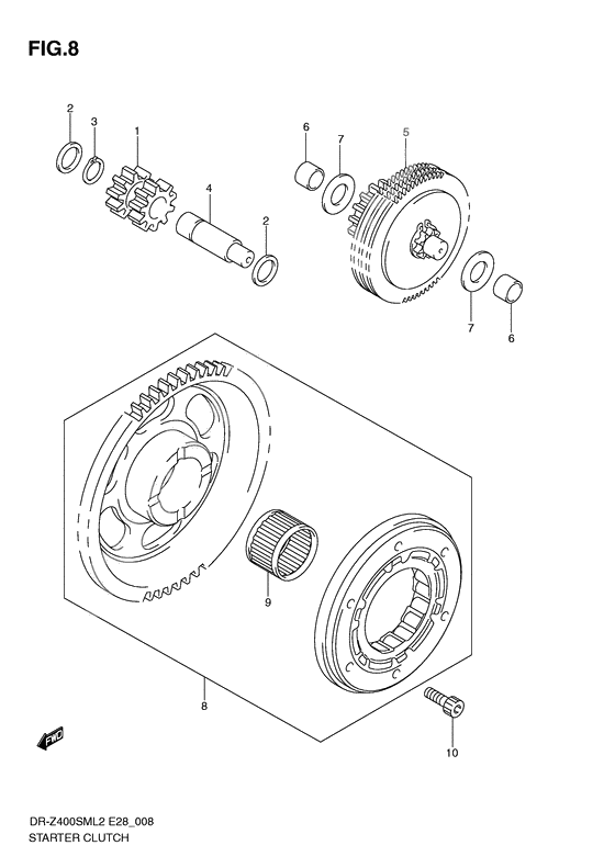 Starter clutch