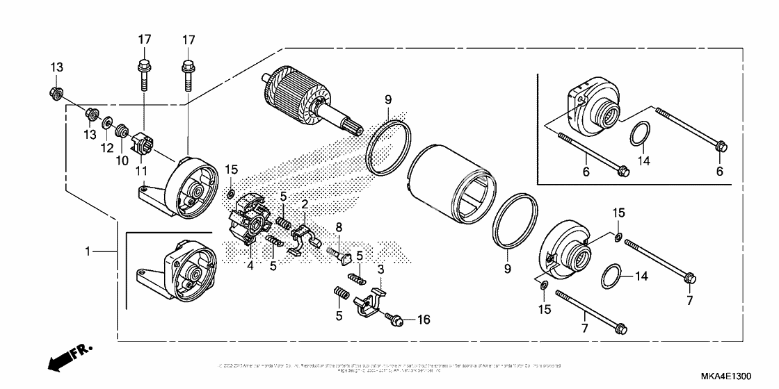 Стартер электрический