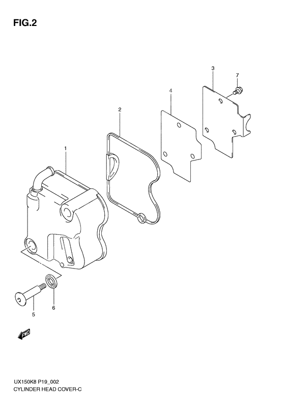 Cylinder head cover