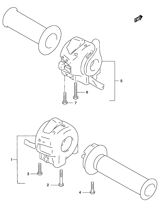 Handle switch