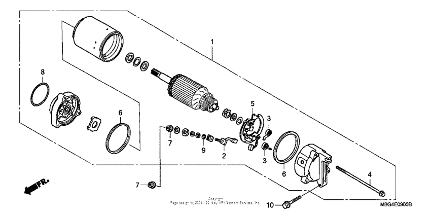 Starter motor