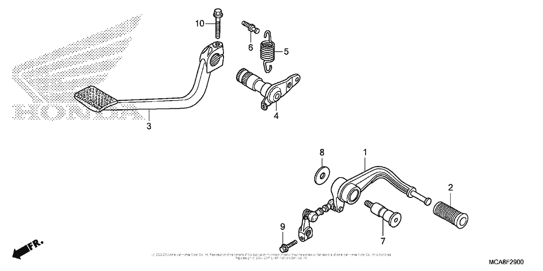 Педаль(Лапка)