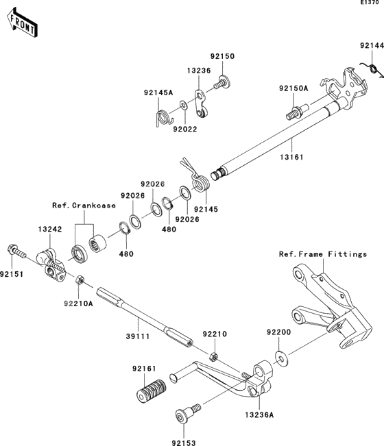 Gear change mechanism