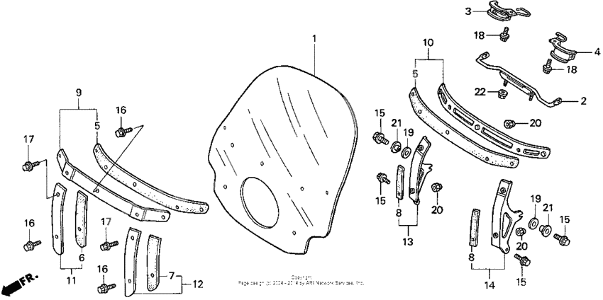 Gl1500ctwindscreen