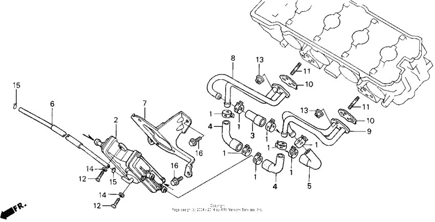 Air suction valve (ac)