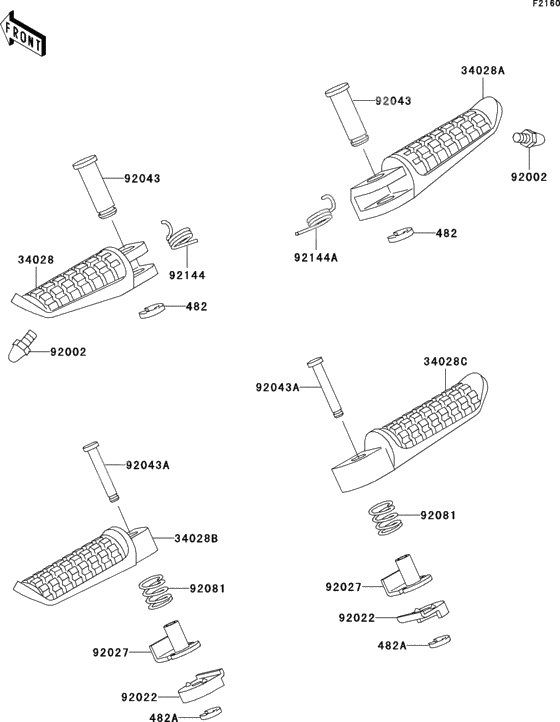 Footrests