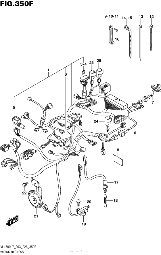 Wiring Harness (Vl1500Tl7 E28)