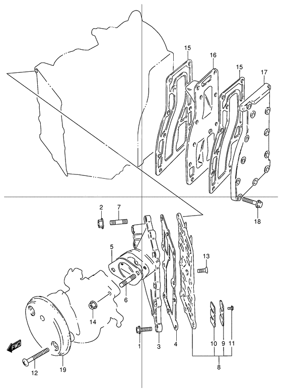 Inlet case