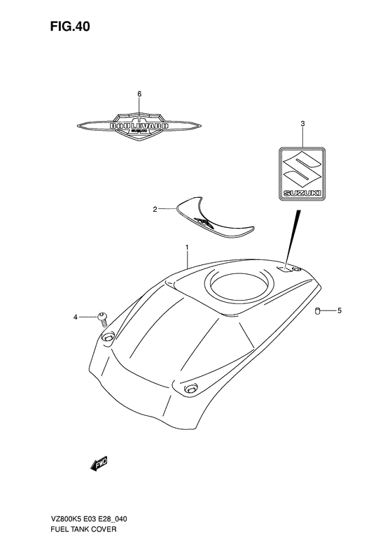 Fuel tank cover