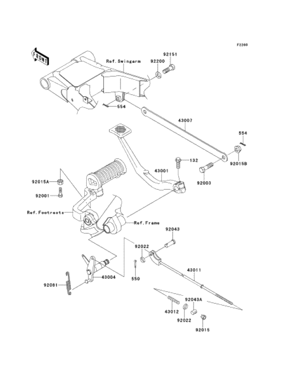 Brake pedal