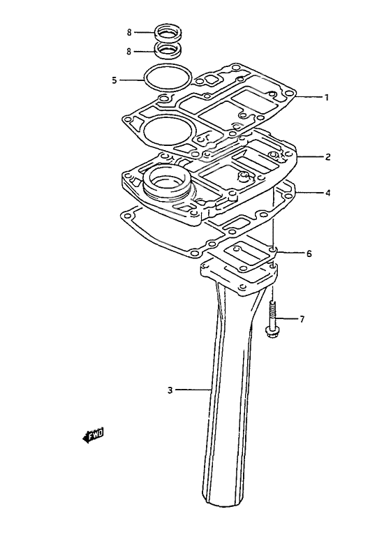 Exhaust tube