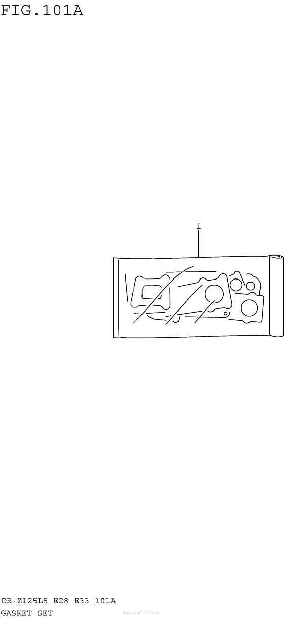 Ремкомплект прокладок двигателя