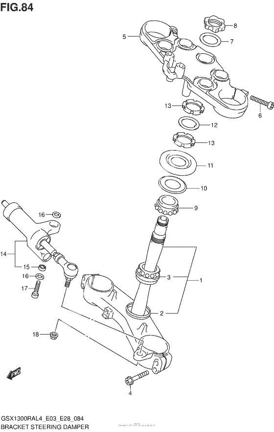 Рулевая траверса & Демпфер